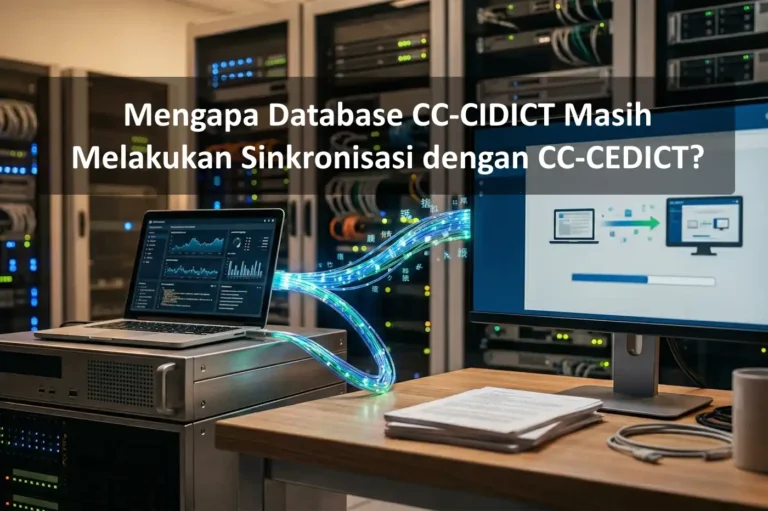 Mengapa Database CC-CIDICT Masih Melakukan Sinkronisasi dengan CC-CEDICT